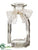 Glass Vase - Clear - Pack of 12