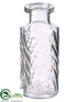 Silk Plants Direct Perfume Glass Bottle - Clear - Pack of 12