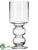 Glass Vase - Clear - Pack of 6