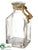 Silk Plants Direct Glass Vase - Clear - Pack of 12