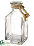 Silk Plants Direct Glass Vase - Clear - Pack of 12