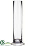 Silk Plants Direct Glass Vase - Clear - Pack of 6
