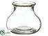 Silk Plants Direct Glass Vase - Clear - Pack of 10