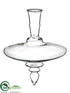 Silk Plants Direct Glass Vase - Clear - Pack of 2