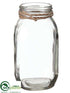 Silk Plants Direct Glass Vase - Clear - Pack of 12