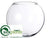 Ball Vase - Clear - Pack of 1