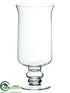 Silk Plants Direct Glass Vase - Clear - Pack of 4