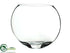 Silk Plants Direct Glass Vase - Clear - Pack of 4