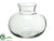Glass Vase - Clear - Pack of 1