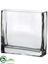 Silk Plants Direct Glass Vase - Clear - Pack of 1