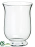 Silk Plants Direct Glass Vase - Clear - Pack of 1
