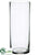 Glass Cylinder Vase - Clear - Pack of 1