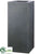 Fiberglass Square Planter - Gray - Pack of 1