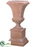 Silk Plants Direct Fiberglass Container - Terra Cotta - Pack of 1