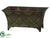 Rectangular Tray - Brown Green - Pack of 8