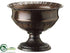 Silk Plants Direct Pedestal Bowl - Copper Dark - Pack of 6