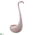 Silk Plants Direct Flamingo Planter - Pink - Pack of 2