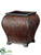 Square Planter - Brown Dark - Pack of 1