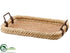 Silk Plants Direct Rope Tray - Brown - Pack of 2