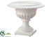 Silk Plants Direct Urn - White - Pack of 2