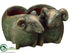 Silk Plants Direct Sheep Planter - Green Brown - Pack of 4