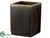 Ceramic Cube Planter - Charcoal - Pack of 4