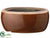 Oval Container - Brown - Pack of 12