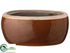 Silk Plants Direct Oval Container - Brown - Pack of 12