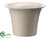 Round Container - White - Pack of 1