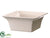 Square Container - White - Pack of 1