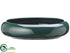 Silk Plants Direct Oval Container - Green - Pack of 6