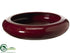Silk Plants Direct Round Container - Burgundy - Pack of 12