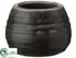 Silk Plants Direct Planter Pot - Gray - Pack of 4