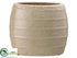 Silk Plants Direct Ceramic Container - Beige - Pack of 1