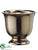 Round Pot - Brown Two Tone - Pack of 12