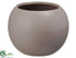 Silk Plants Direct Ceramic Vase - Taupe - Pack of 12