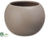 Silk Plants Direct Ceramic Vase - Taupe - Pack of 6