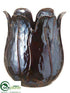 Silk Plants Direct Tulip Bud Vase - Lead - Pack of 2