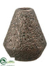 Silk Plants Direct Vase - Bronze - Pack of 6