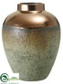 Silk Plants Direct Vase - Seafoam Copper - Pack of 4
