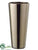 Tall Ceramic Pot - Brown Two Tone - Pack of 1