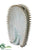 Ceramic Leaf Vase - Green - Pack of 2