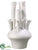 Ceramic Vase - White - Pack of 1