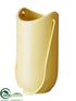 Silk Plants Direct Ceramic Vase - Yellow - Pack of 16