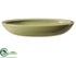 Silk Plants Direct Ceramic Oval Container - Sage - Pack of 6