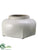 Stoneware Pot - Cream - Pack of 2