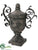 Terra Cotta Finial Container - Gray - Pack of 2
