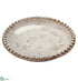 Silk Plants Direct Terra Cotta Plate - Cream - Pack of 2