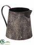 Silk Plants Direct Tin Pitcher - Rust - Pack of 12