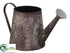 Silk Plants Direct Tin Watering Can - Rust - Pack of 12